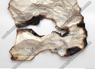 Photo Textures of Paper Burnt